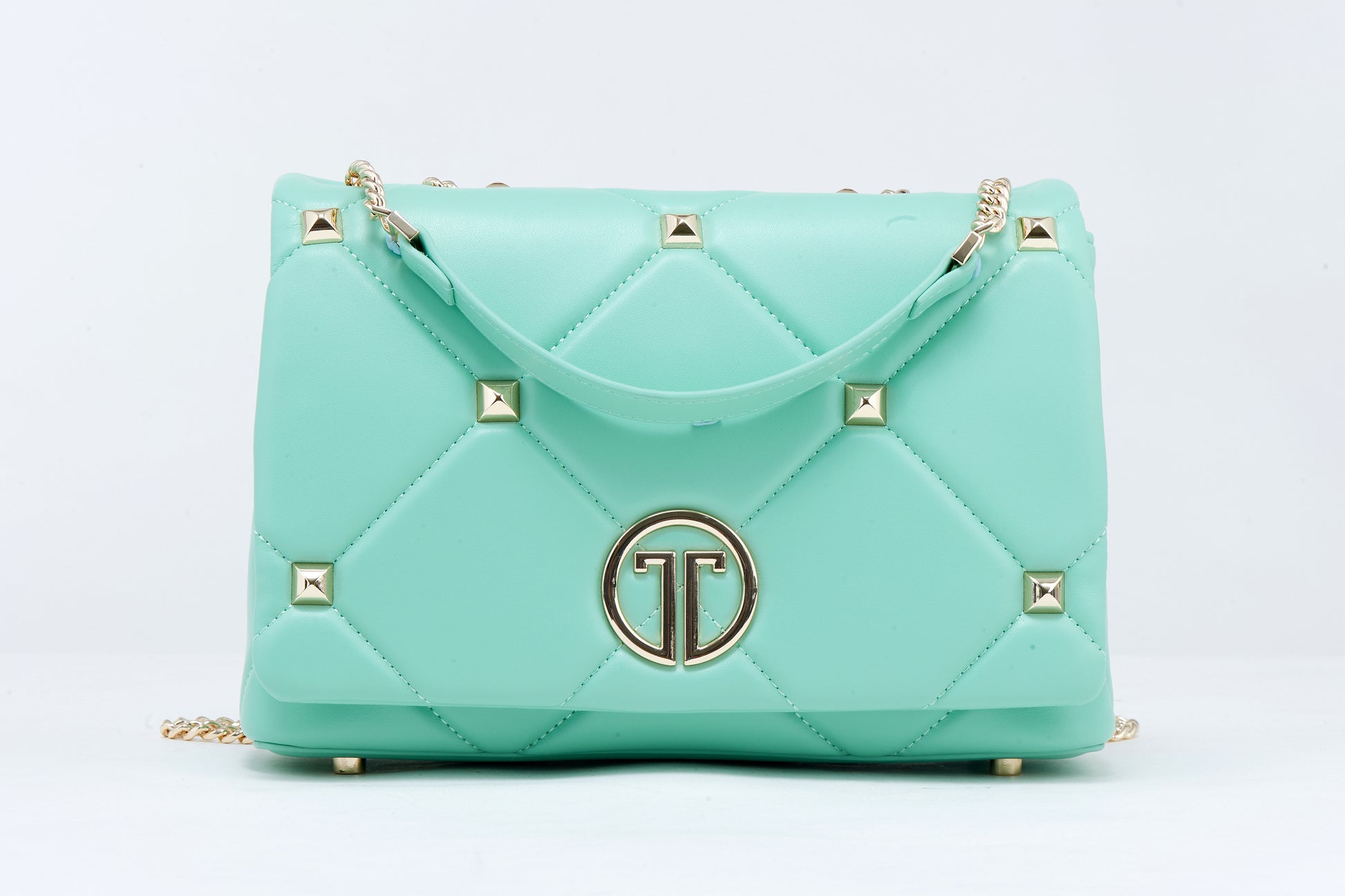 Luxurious Mint Oasis: from premium recycled PU / Everyday Elegance