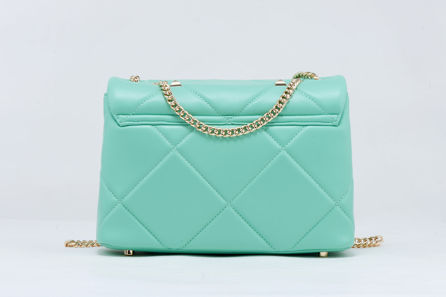 Luxurious Mint Oasis: from premium recycled PU / Everyday Elegance