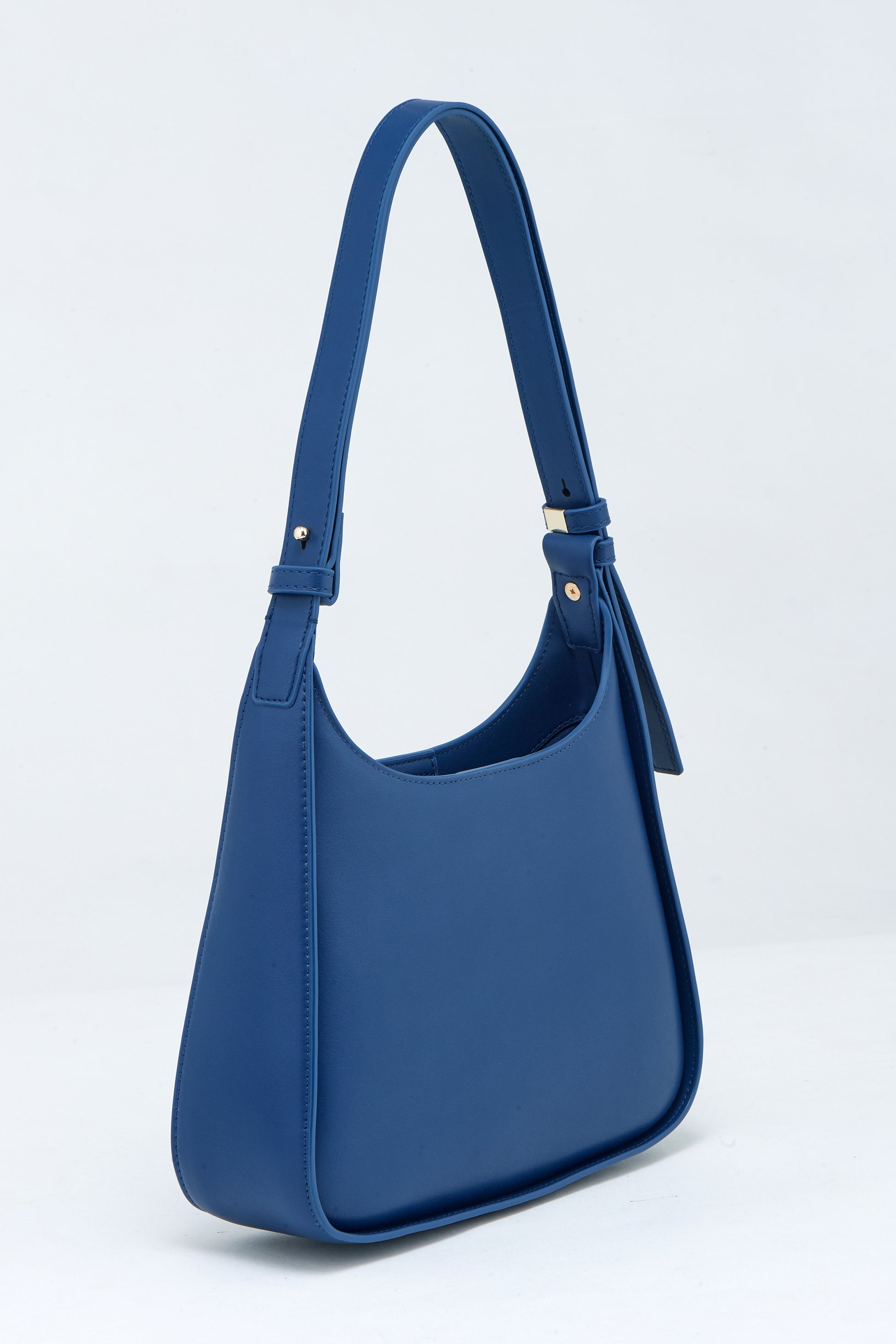 Compact Blue Shoulder Bag for Everyday Use