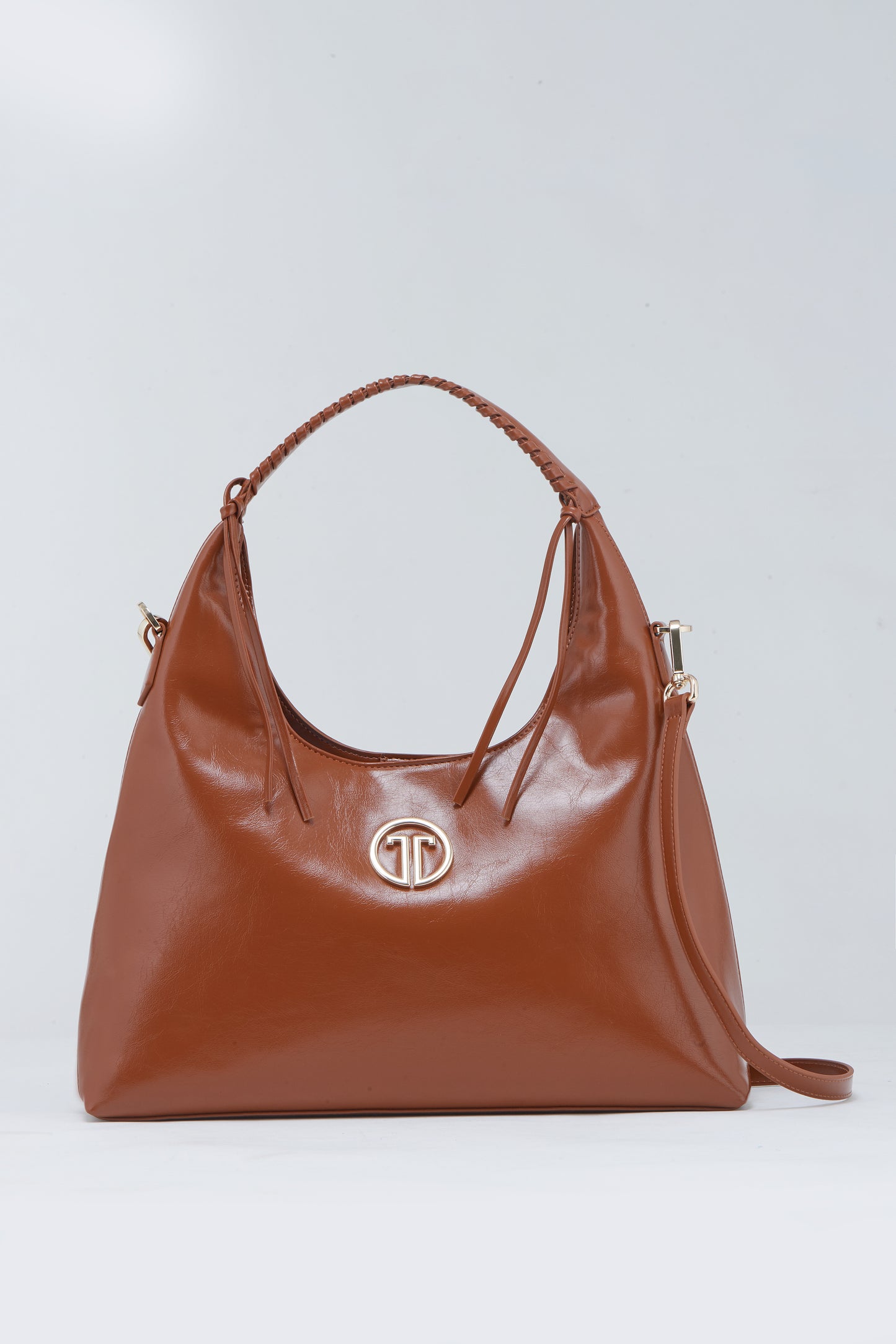 brown hobo bag