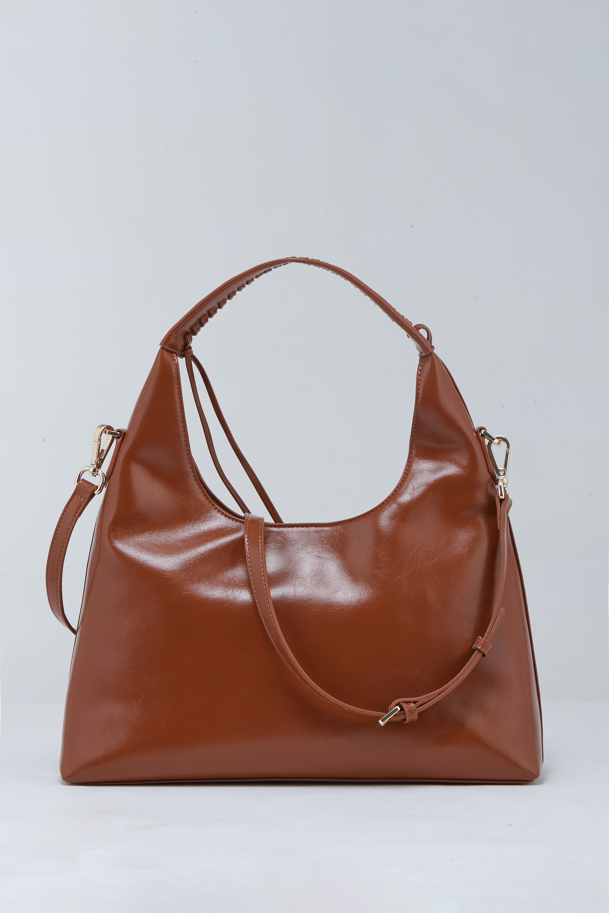 brown hobo bag