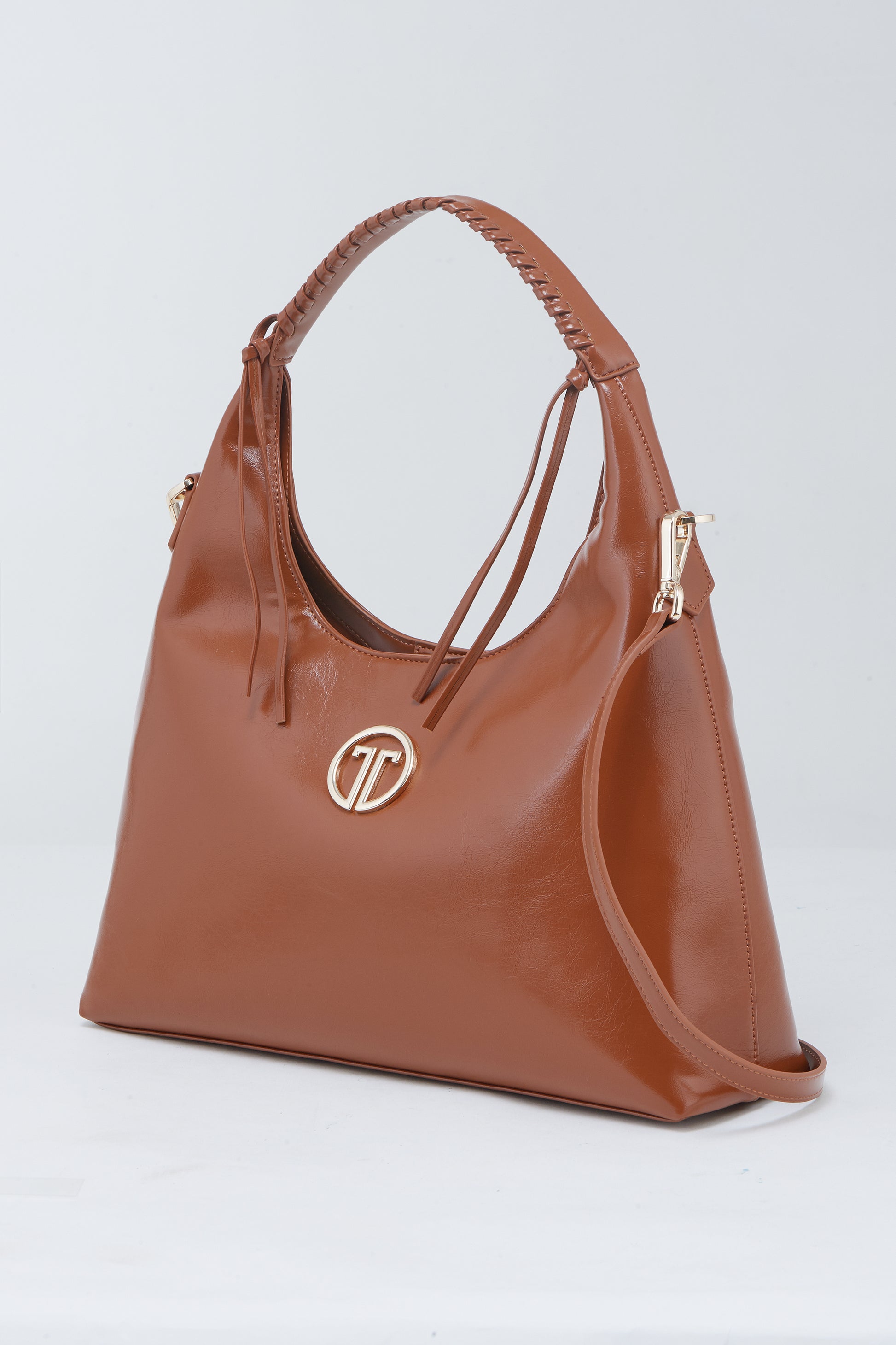 brown hobo bag